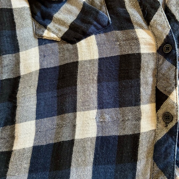 Rails Kendra Soft Flannel Button Down Shirt XS - Picture 5 of 8